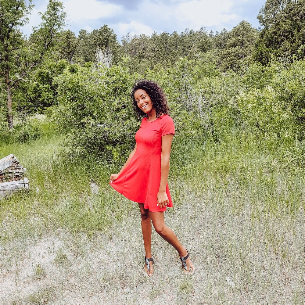 Maddy & Neil Red Dress Size Medium